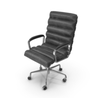 RH Oviedo Leather Desk Chair PNG & PSD Images