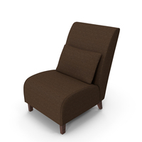 Tapered Chocolate Brown Chair PNG & PSD Images