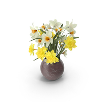 Vase With Flowers PNG & PSD Images