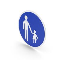 French Sign Pedestrian Lane PNG & PSD Images