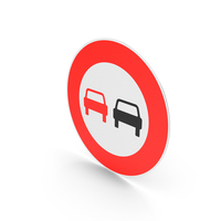 French No Overtaking Sign PNG & PSD Images