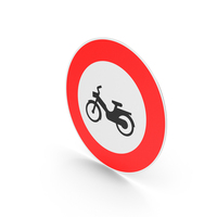 French Sign No Mopeds PNG & PSD Images