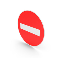 French Sign No Entry PNG & PSD Images