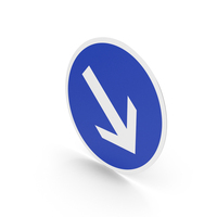 French Sign Keep Right PNG & PSD Images