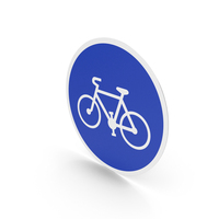 French Sign Bicycle Lane PNG & PSD Images