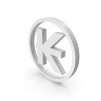 LAOS KIP CURRENCY ICON WHITE PNG & PSD Images