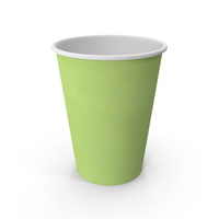 Paper Cup Green PNG & PSD Images