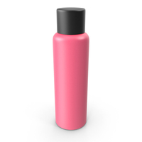 Cosmetic Bottle Pink PNG & PSD Images