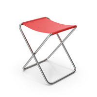Red Folding Chair PNG & PSD Images