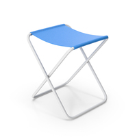 Blue Folding Chair PNG & PSD Images