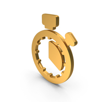 Gold 20 Minutes Timer Icon PNG & PSD Images