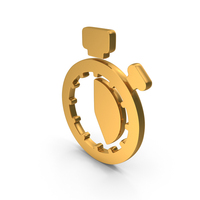 Gold 25 Minutes Timer Icon PNG & PSD Images