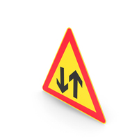 Finnish Two Way Traffic Sign PNG & PSD Images