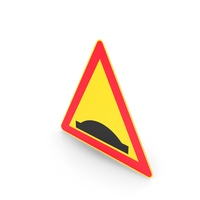 Finnish Speed Bumps Sign PNG & PSD Images