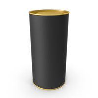 Packaging Tube Black PNG & PSD Images