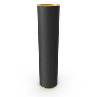 Packaging Tube Black PNG & PSD Images