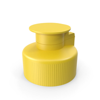 Flip Top Cap Yellow PNG & PSD Images