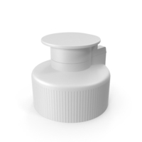 Flip Top Cap White PNG & PSD Images