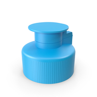 Flip Top Cap  Blue PNG & PSD Images