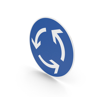 German Sign Roundabout PNG & PSD Images