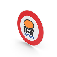 German No Vehicles Carrying Water Pollutants Sign PNG & PSD Images