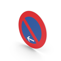 German No Parking Sign PNG & PSD Images