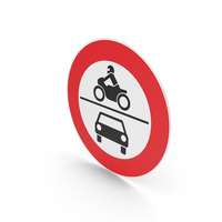 German No Motor Vehicles Sign PNG & PSD Images