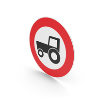 German Sign No Agricultural Vehicles PNG & PSD Images
