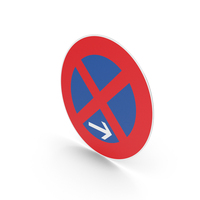 German End Of Waiting Only Zone Sign PNG & PSD Images