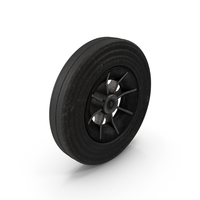 Dirty Garbage Bin Wheel PNG & PSD Images