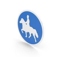 Icelandic Path For Riders Sign PNG & PSD Images