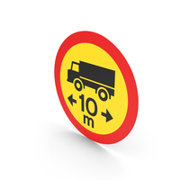 Icelandic Length Limit Sign PNG & PSD Images