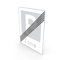 Danish Sign End Of Zone With Parking PNG & PSD Images