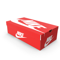 Nike Carton Shoe Box Closed PNG & PSD Images