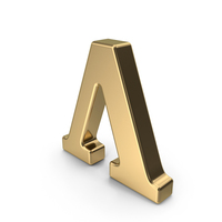 Gold Russian L PNG & PSD Images