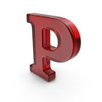 Red Glass Russian R PNG & PSD Images
