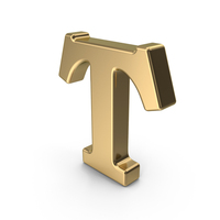 Gold Russian T PNG & PSD Images