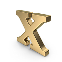Gold Russian KH (H) PNG & PSD Images