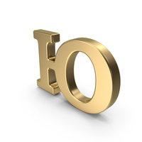 Gold Russian YU (JU) PNG & PSD Images