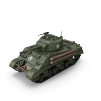 Sherman M4A2 PNG & PSD Images