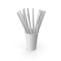 White Straws PNG & PSD Images