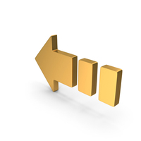 Sideway Directional Arrow Web Symbol PNG & PSD Images