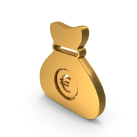 Euro Money Bag PNG & PSD Images