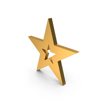 Small Star In Star Frame Symbol PNG & PSD Images