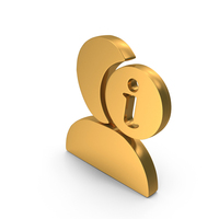 User With Information Symbol PNG & PSD Images