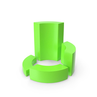 4 Bar Graph Circular PNG & PSD Images