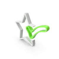 Check Mark Accept Star Frame PNG & PSD Images