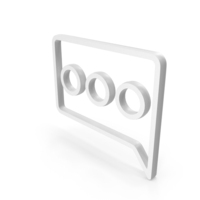Messenger Chat Bubble Symbol PNG & PSD Images