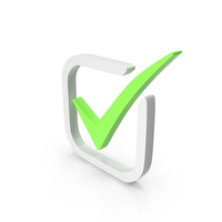 Square With Tick Mark Symbol PNG & PSD Images