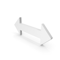 Dual Directional Arrow Web Icon PNG & PSD Images